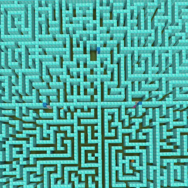 Diamond maze