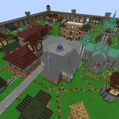 The Castle Ruins - Minecolonies Style