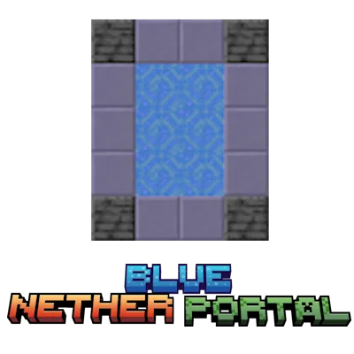 Blue Nether Portal