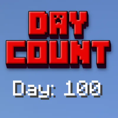 Day Count - a day counter HUD (Forge/NeoForge)