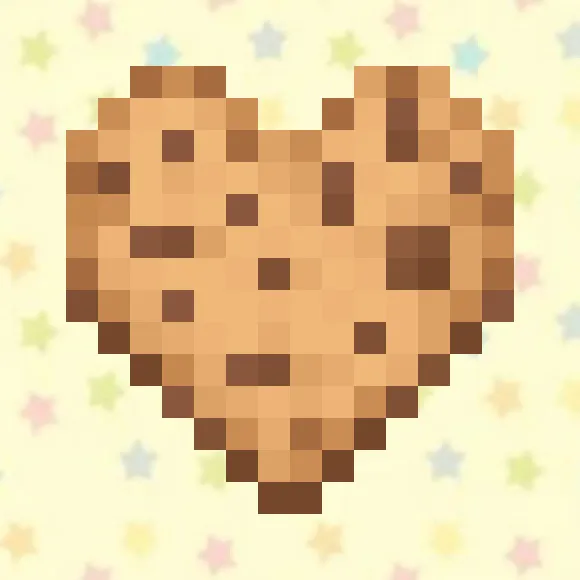 Cute Heart Cookie