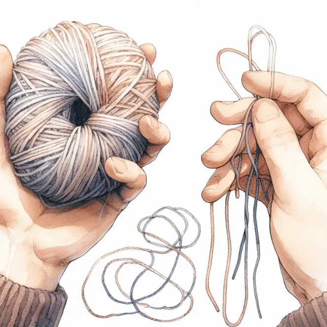 Simply Wool To String