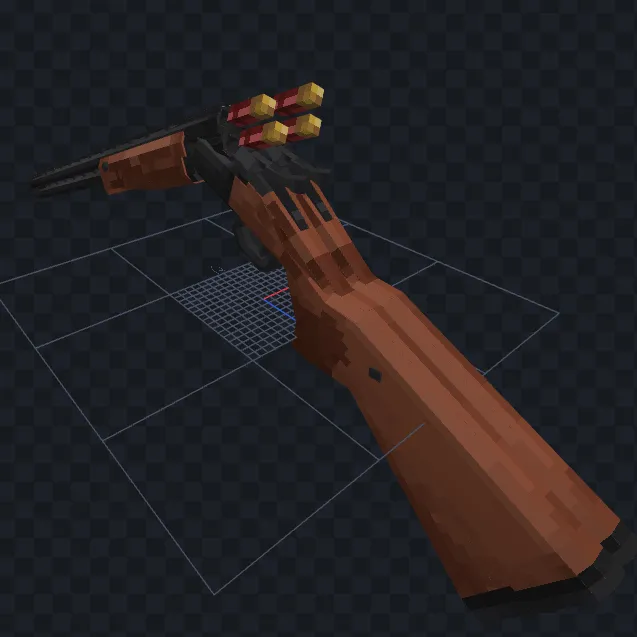 Unconventional Quad Barrel Shotgun - Point Blank