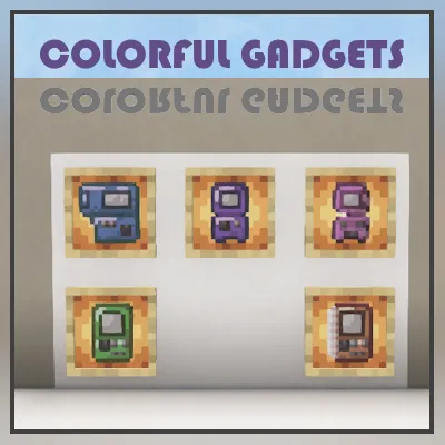 Colorful Building Gadgets