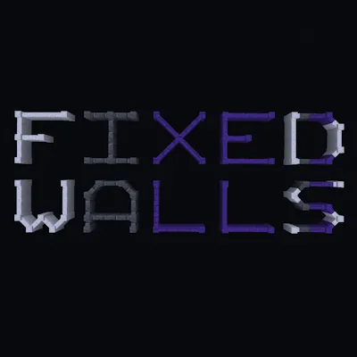 Fixed Diagonal Walls