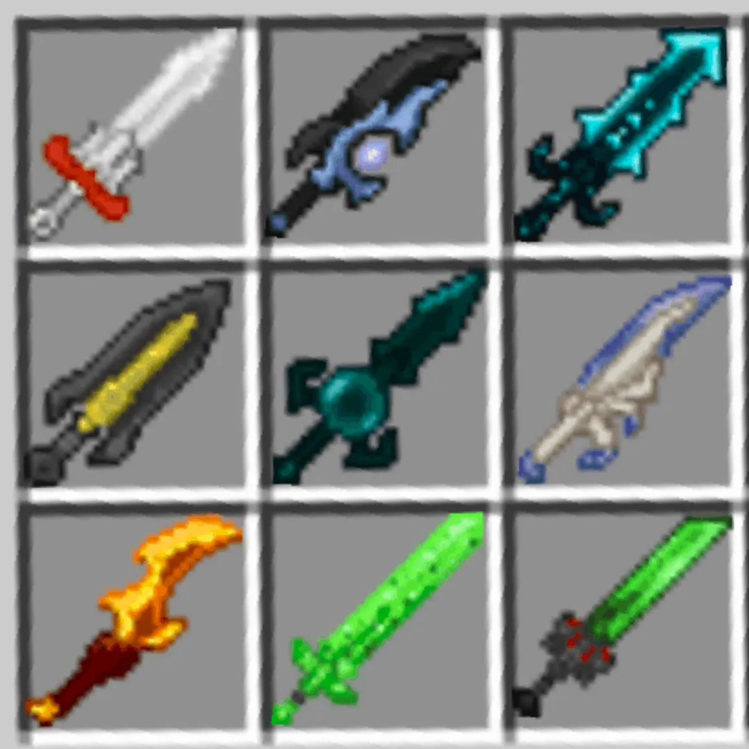 Mob Swords