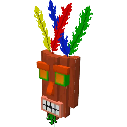 Totem of undying but its uka uka from crash