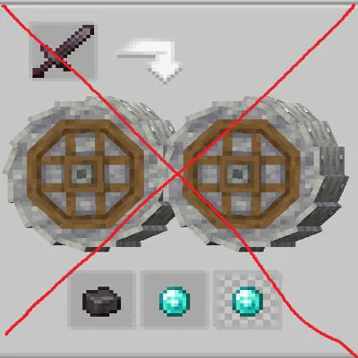 No Create Recyling Netherite Shard Recipe