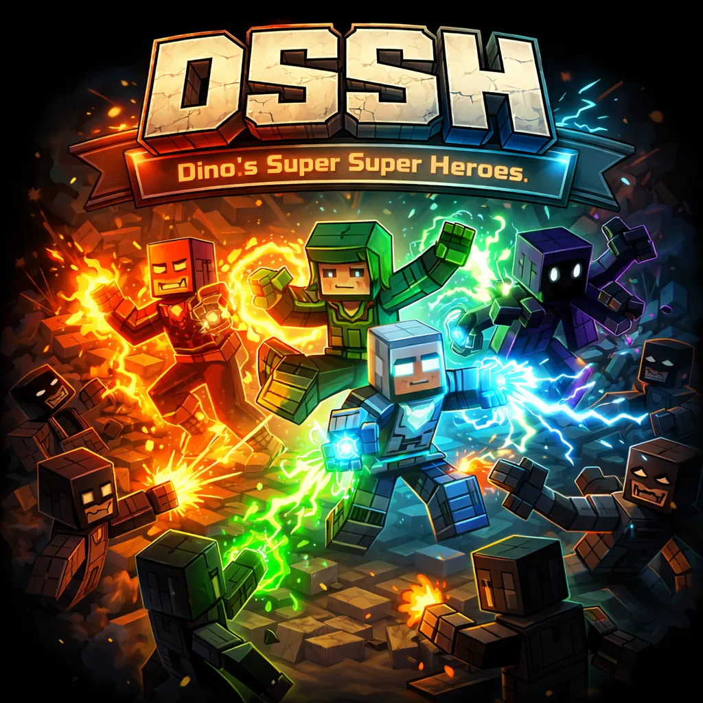 Dinos Super Superheros 2