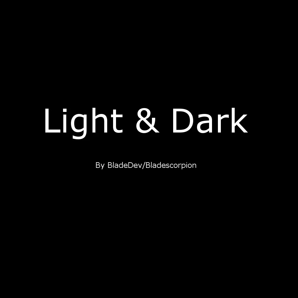 Light And Dark