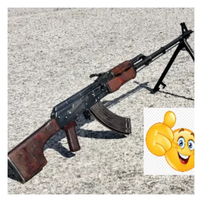 Hunting Rifle to Heavy LMG (NineZero's Gun Expansion resource/data pack)