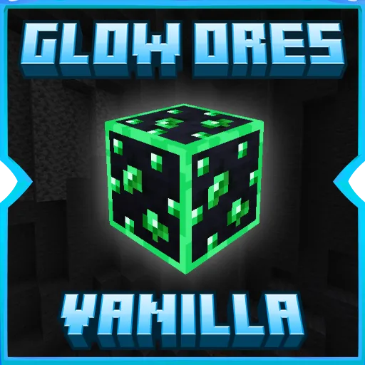 Glow Ores Borders (Without Optifine)