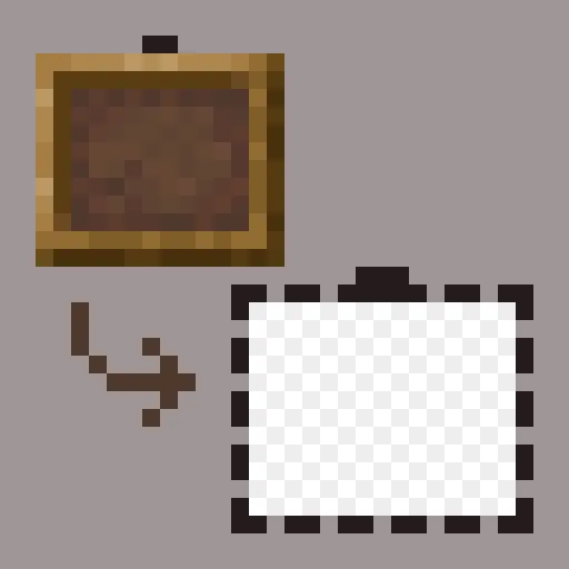 Invisible Item Frame for Implicit