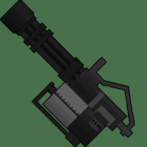 Minigun 3D Model
