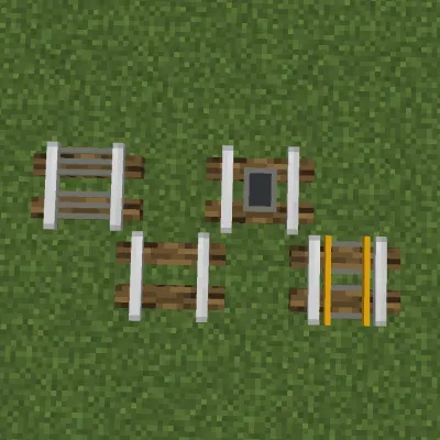 Oak Logs Rail