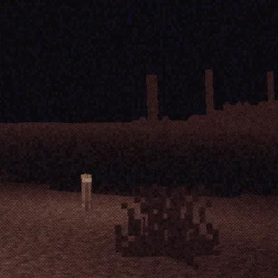 A hollow cursed world