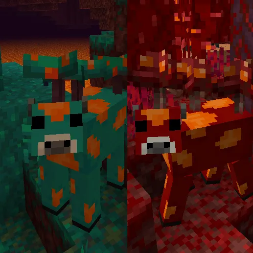 Nether Mooshroom Variations
