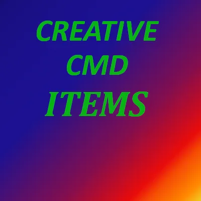 Creative Command Items