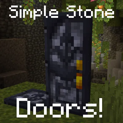 Simple Stone Doors