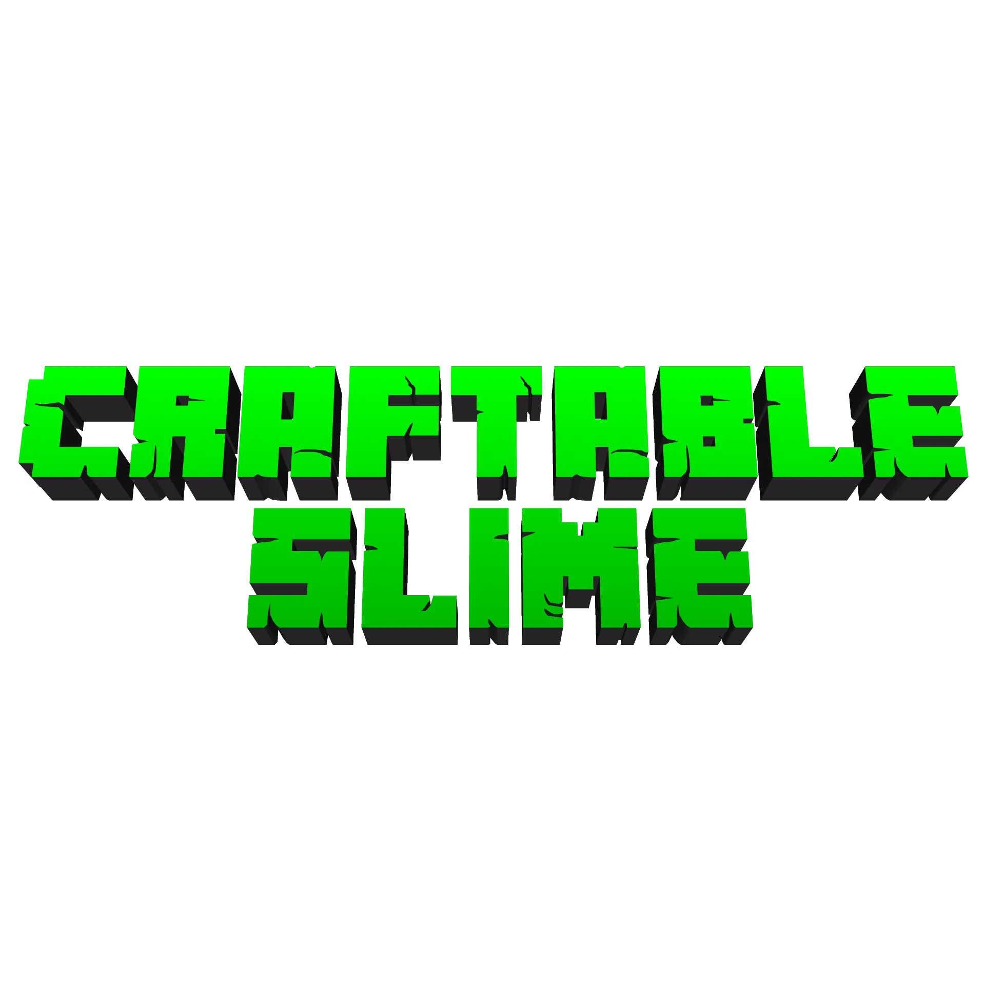 Craftable Slime