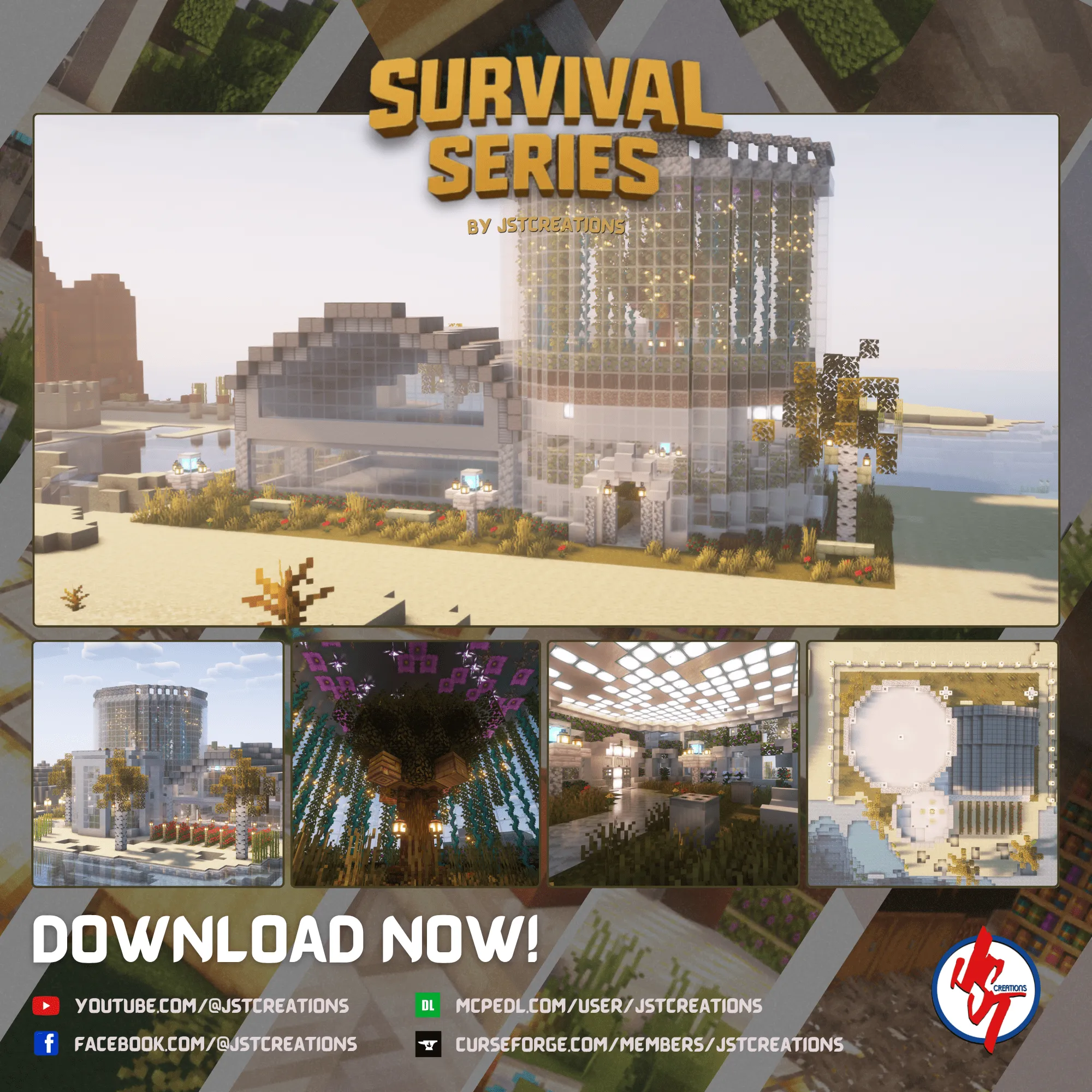 Survival Glassy House #4 (Achievements On)