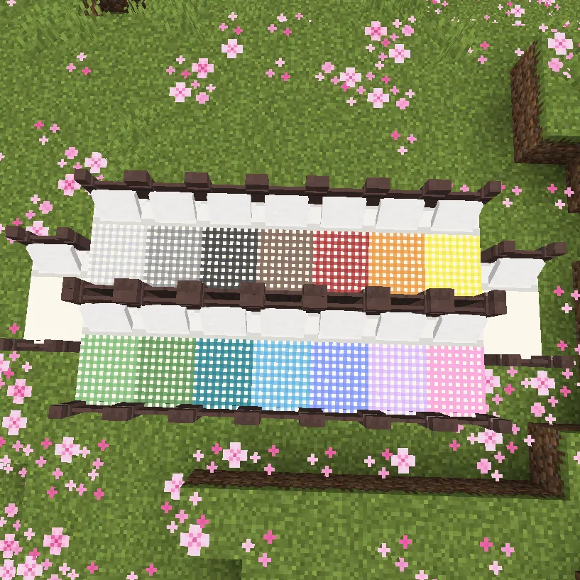 Cute Grid Bed Patterns
