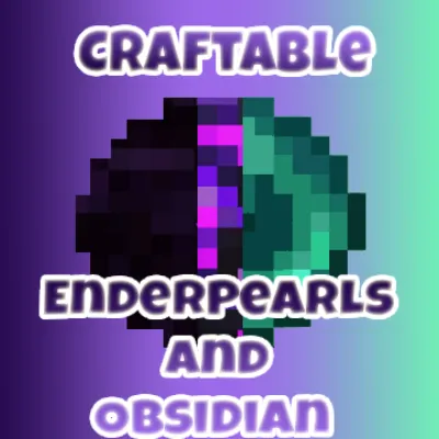 Craftable Pearls And Obsidian
