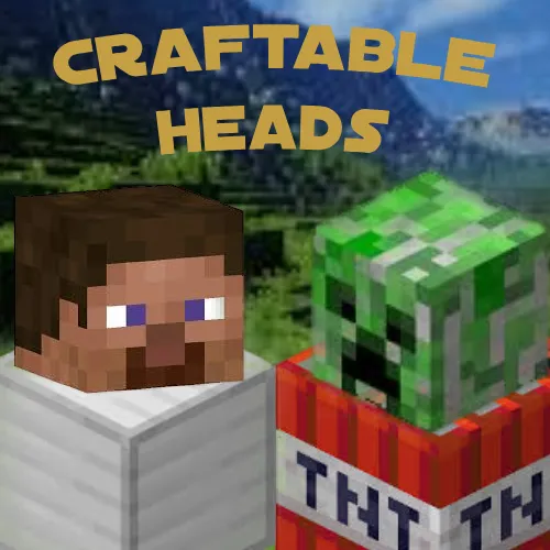 Craftable Heads Tweak
