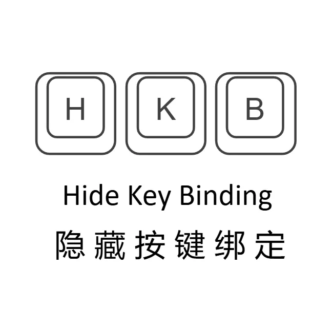 Hide Key Binding