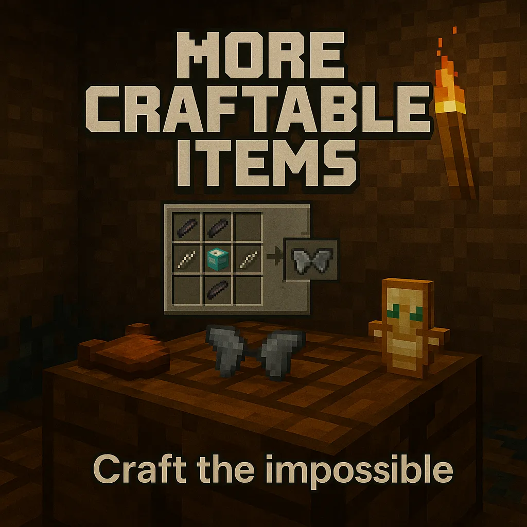 More Craftable Items jar