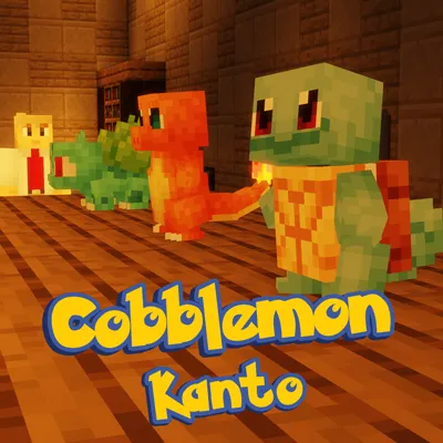 Cobblemon Kanto - Pokemon's FireRed and LeafGreen recreated