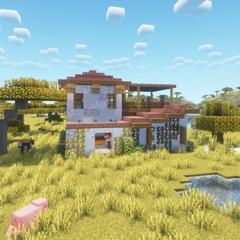 Greek Villager House