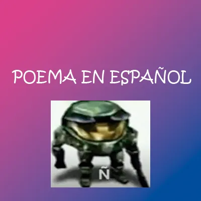 POEMA EN ESPAÑOL!!