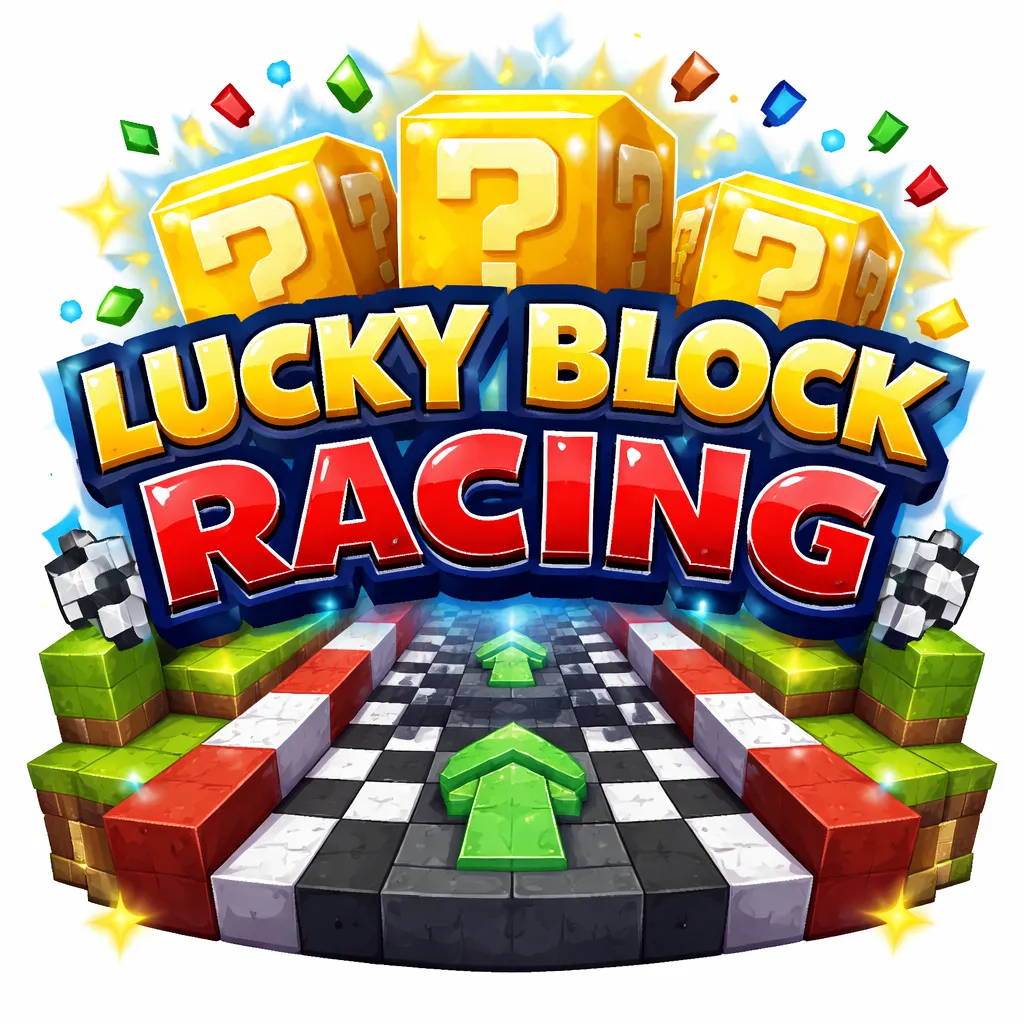 Lucky Block Racing Map