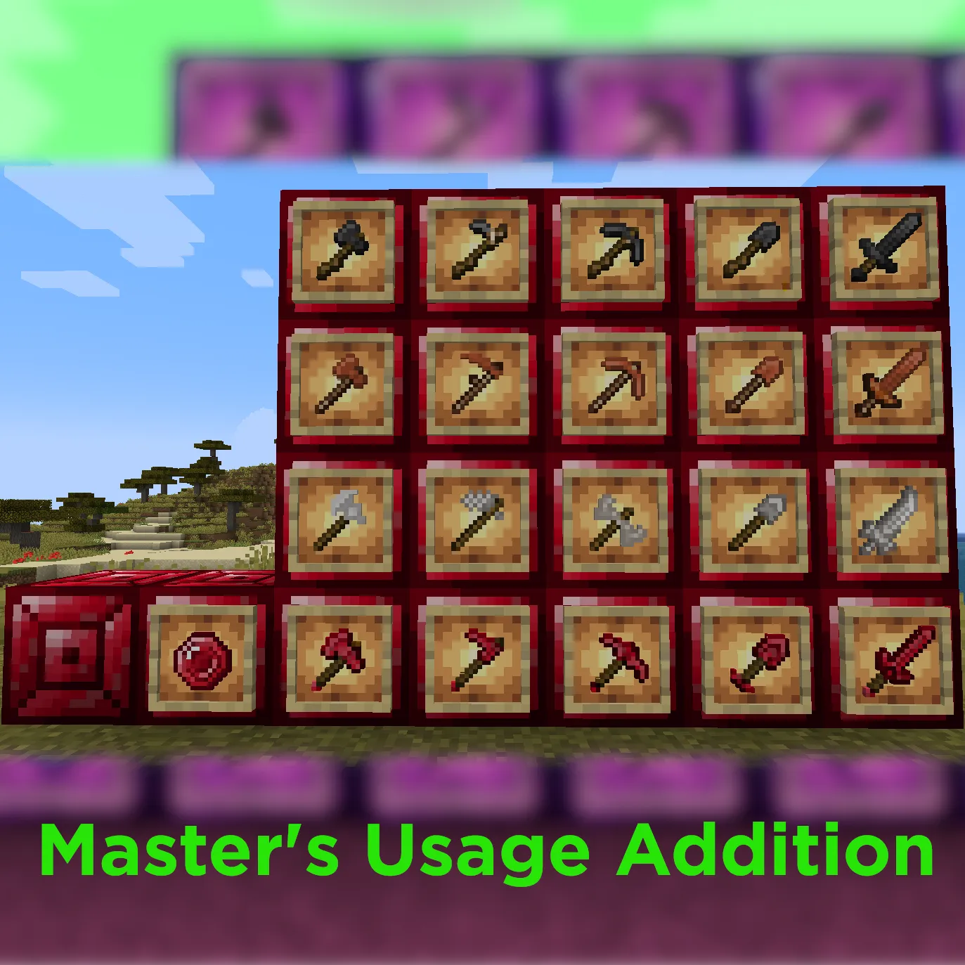 Master's Usage Addition Моды