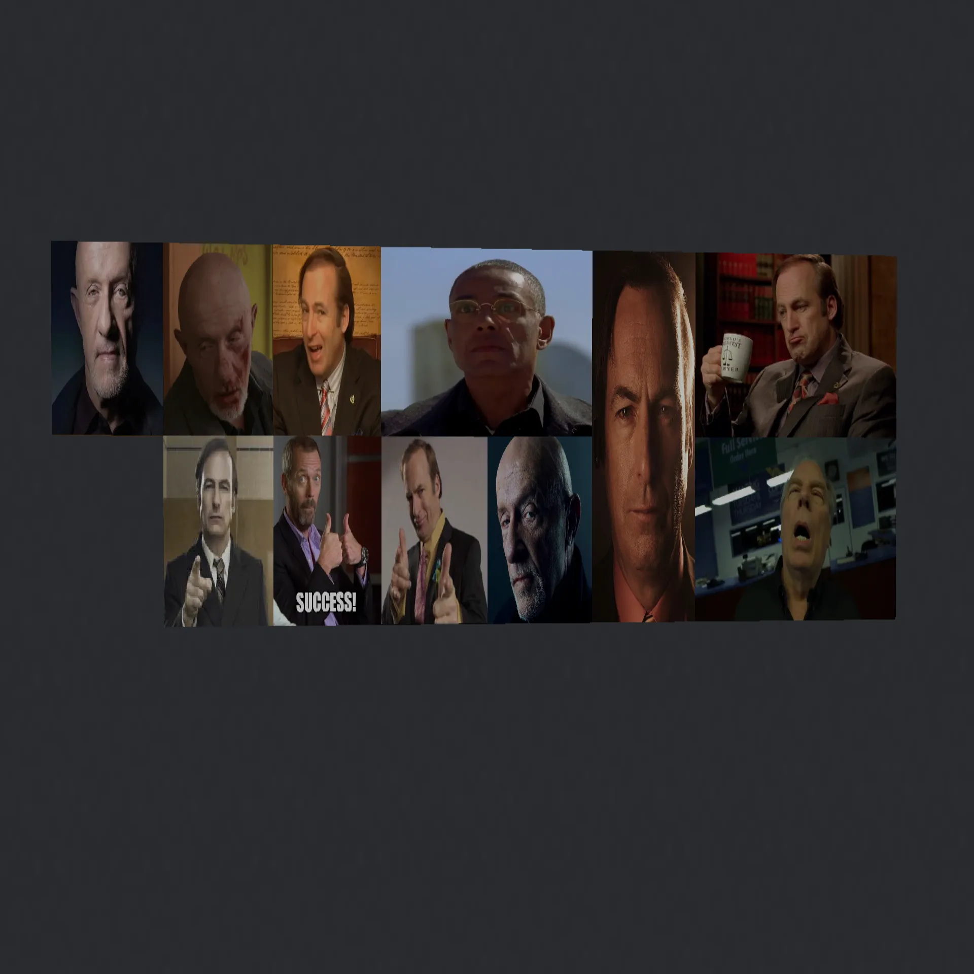 Nebulus better call Saul meme Paintings