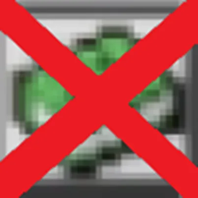 No Recipe Button