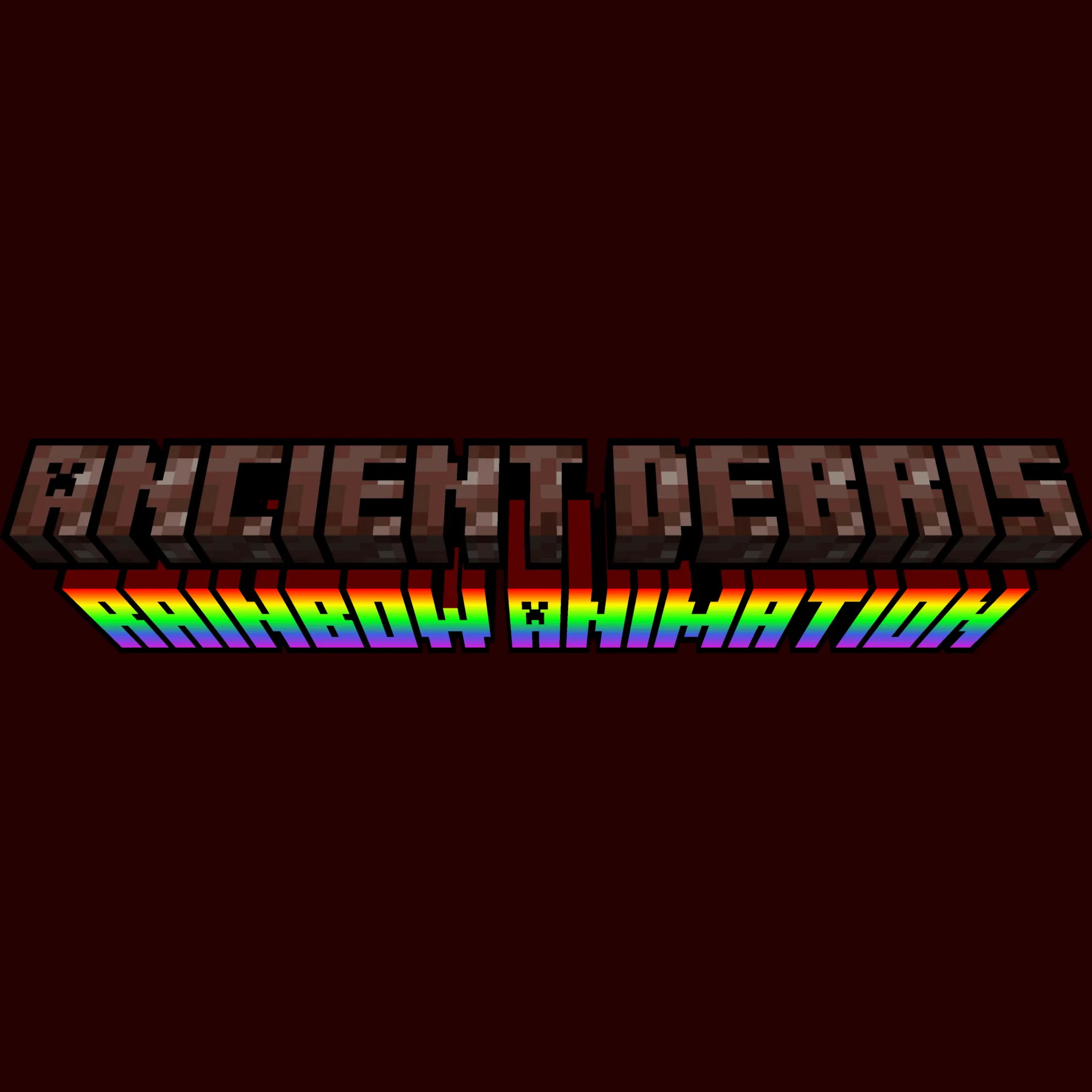 Ancient Debris Rainbow Animation