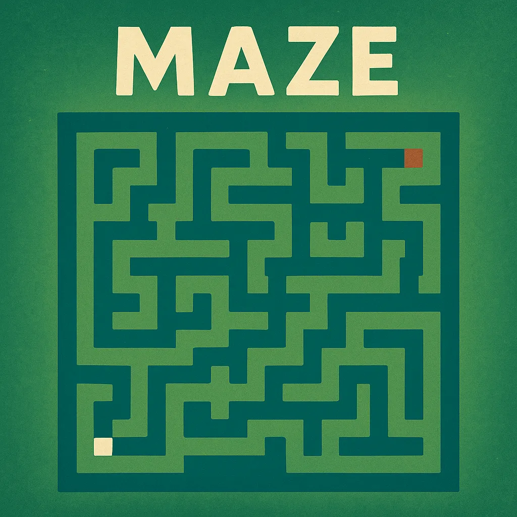 Maze map