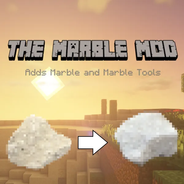 Marble Rock and Tools Mod