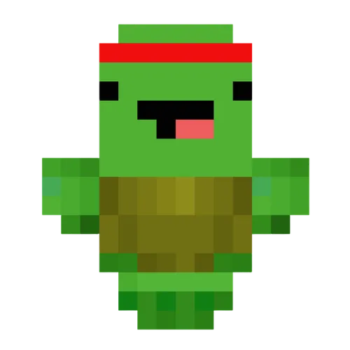 Red Ninja Turtle Totem