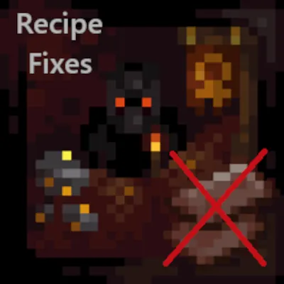 AdventureZ recipe changes
