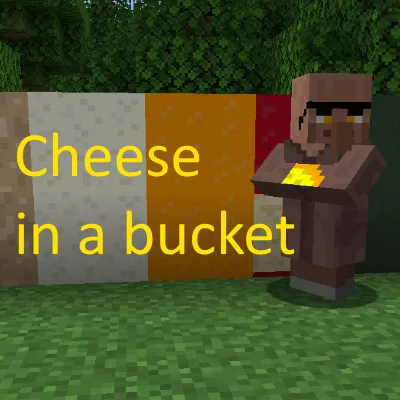 Cheese in a bucket