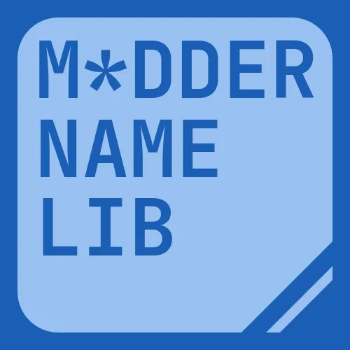 M*dder Name Lib