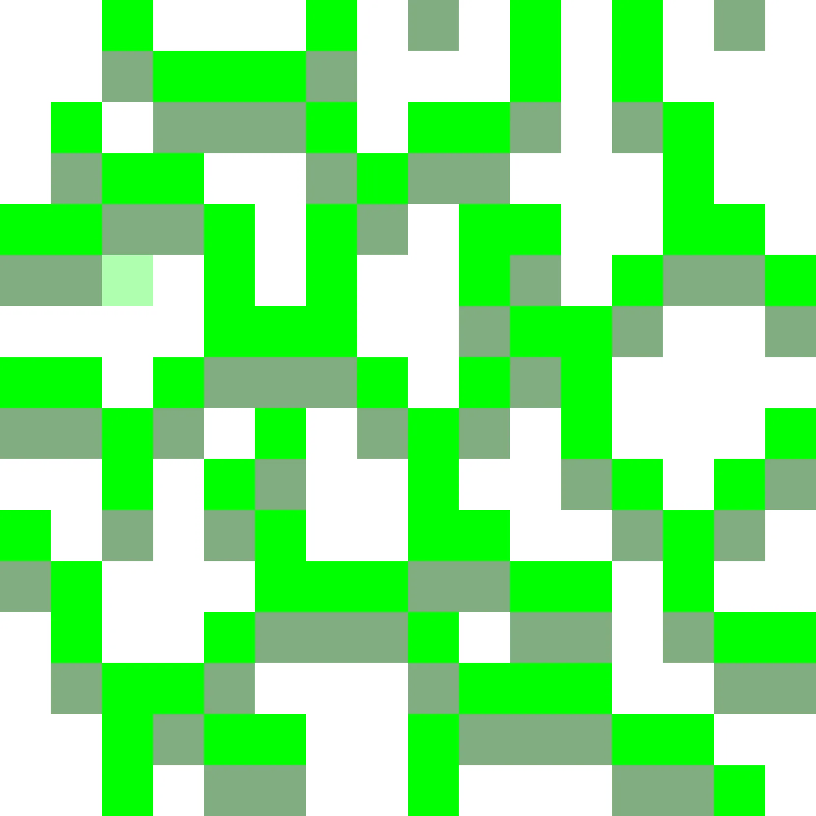 Green Destroy Texture - Old