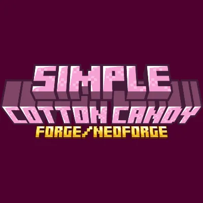 Simple Cotton Candy (Forge/NeoForge)