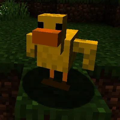 Yellow Chicken and hammer