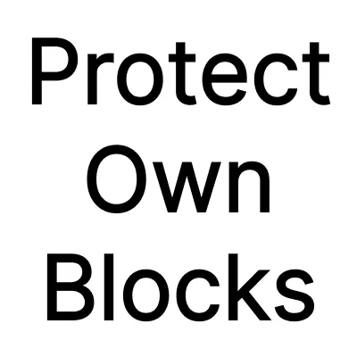ProtectOwnBlocks