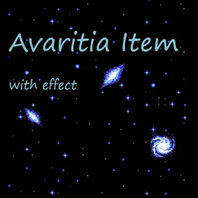 Avaritia Item