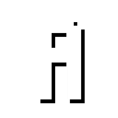 Thick Unicode Font